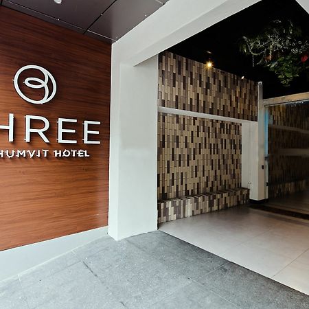 Three Sukhumvit Hotel - Sha Plus Certified Bangkok Exterior photo